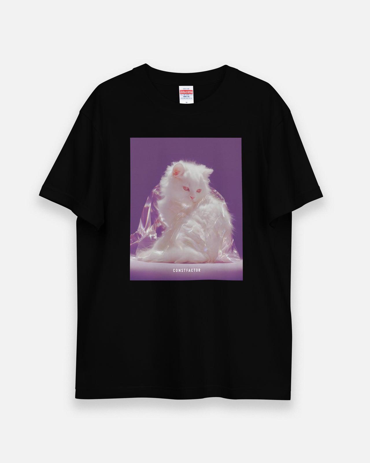 Tシャツ【 MEOWTAVERSE/PLASTIC SIREN 】(7498262)ブラック