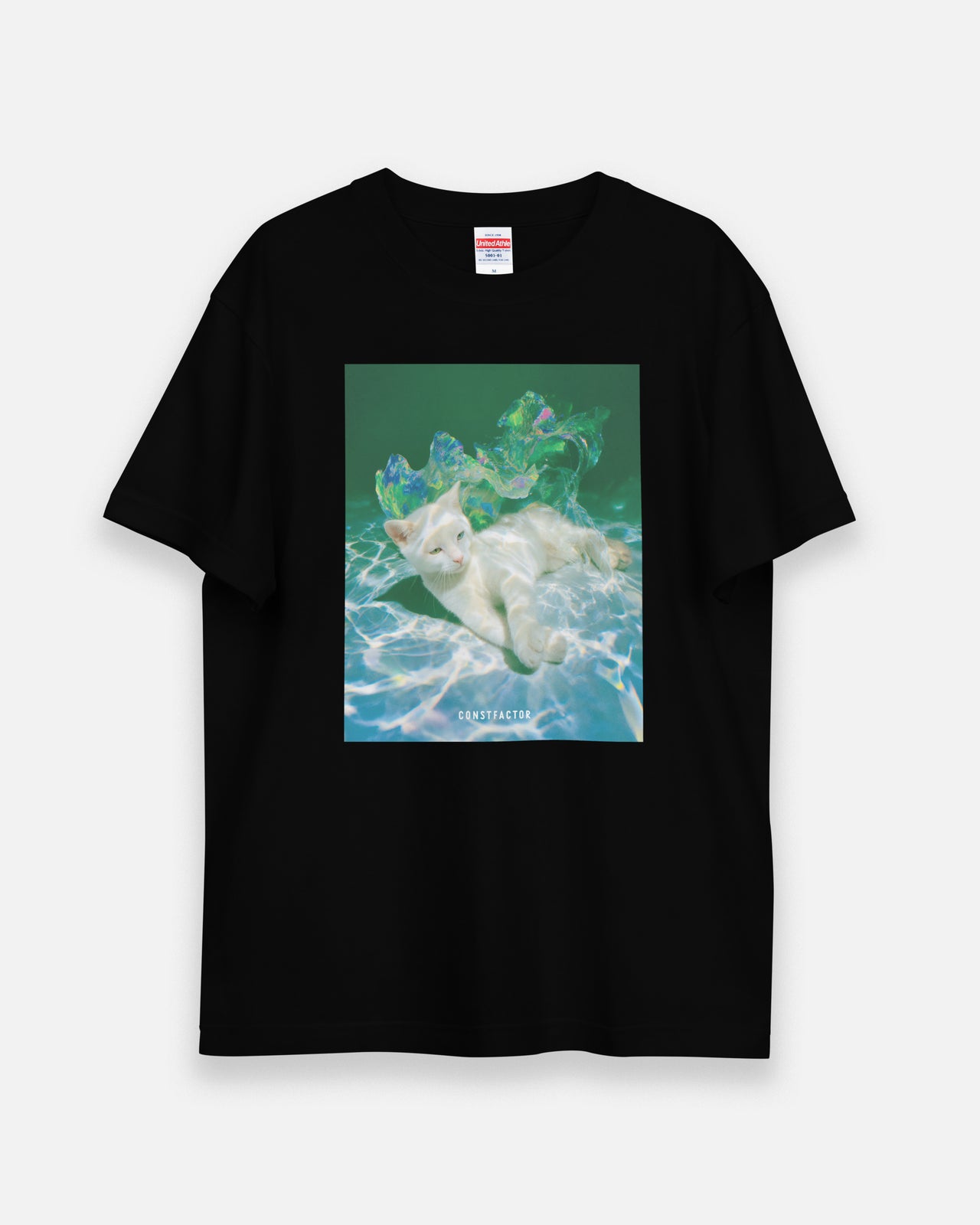 Tシャツ【 MEOWTAVERSE/POOL SIDE ORACLE 】(3651414)ブラック
