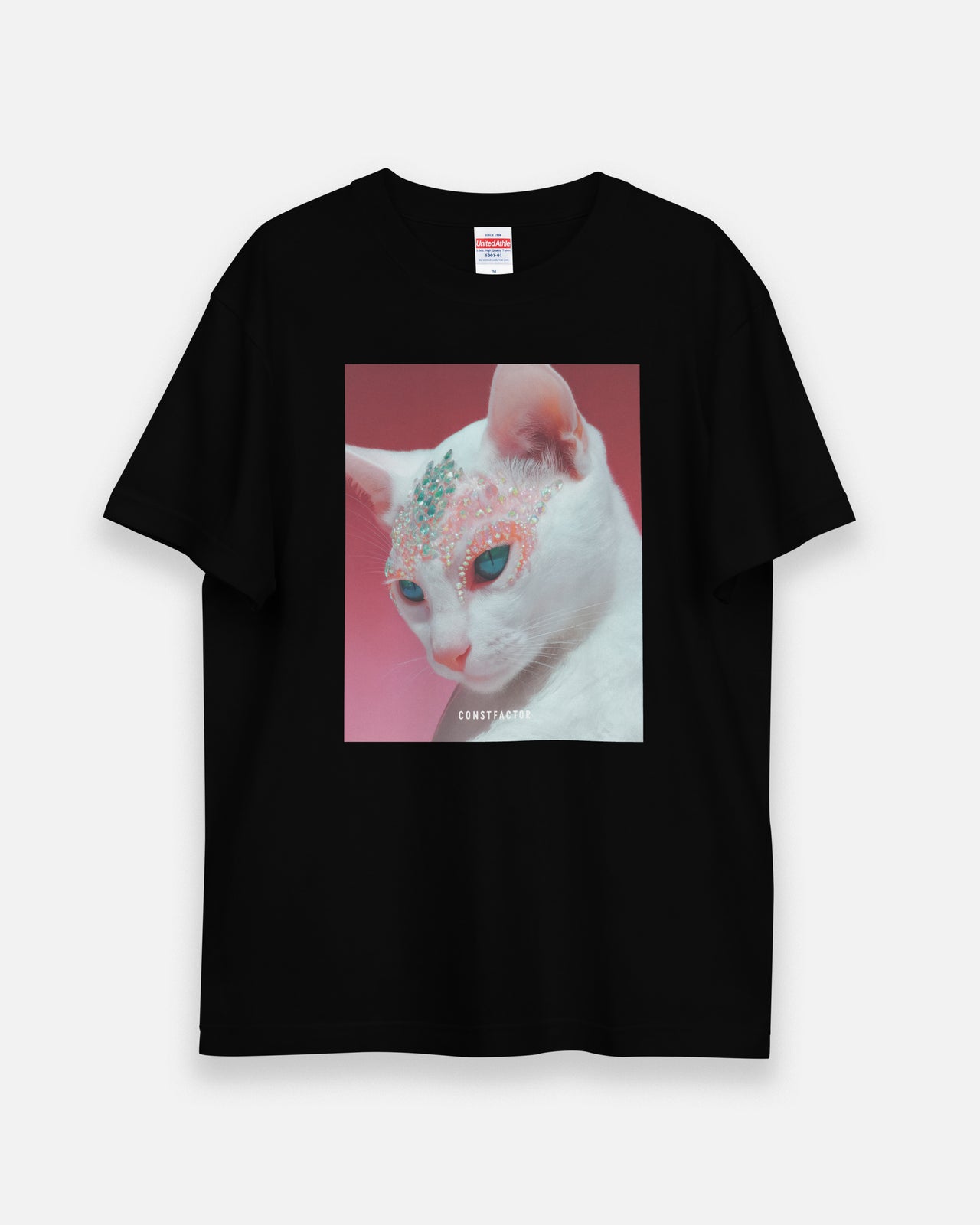 Tシャツ【 MEOWTAVERSE/OPALESCENT WITCH 】(2304031)ブラック