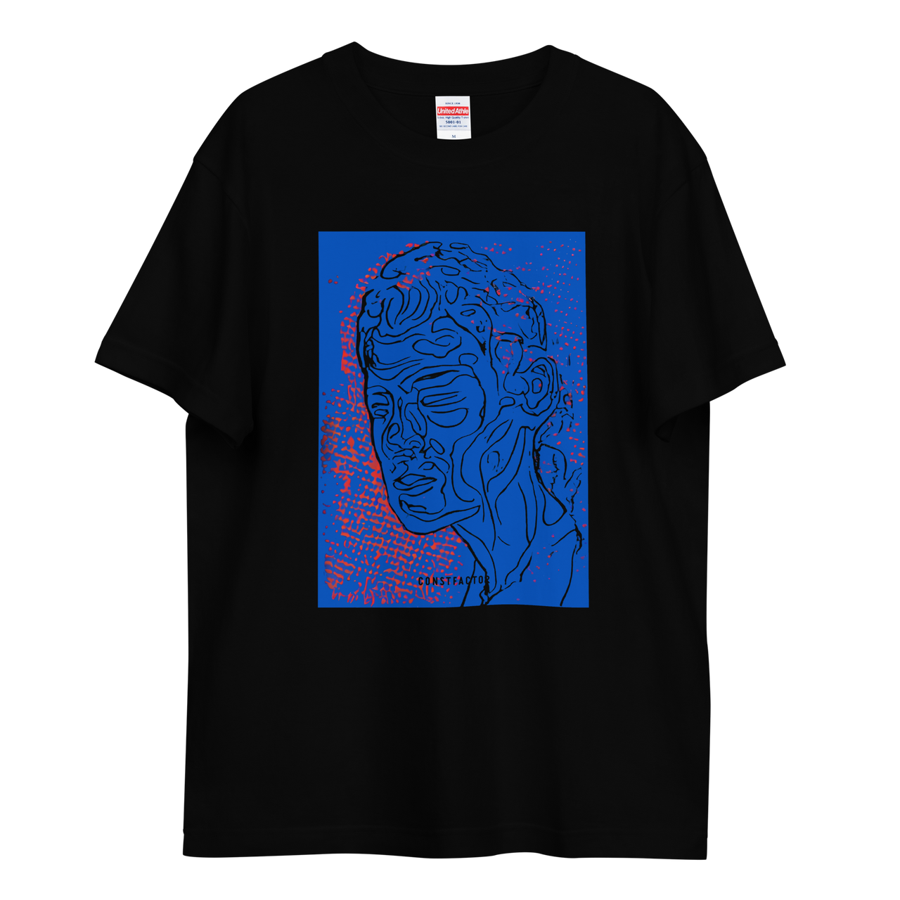 T셔츠【ERROR 404: HUMAN NOT FOUND】(5208957)블랙