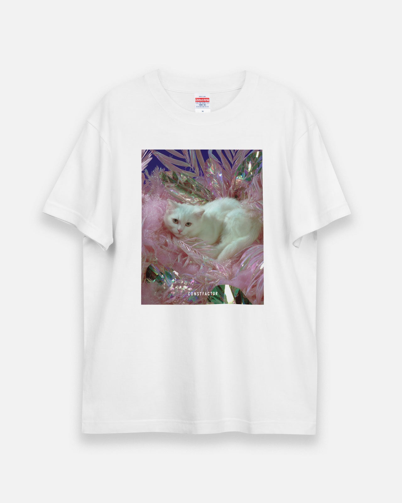 Tシャツ【 MEOWTAVERSE/LOUNGE GODDESS 】(8746641)ホワイト