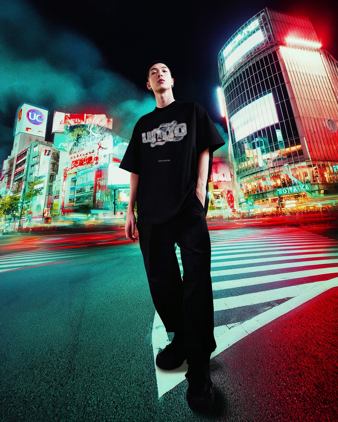 Tシャツ【 UNDO 】(2417301)ブラック