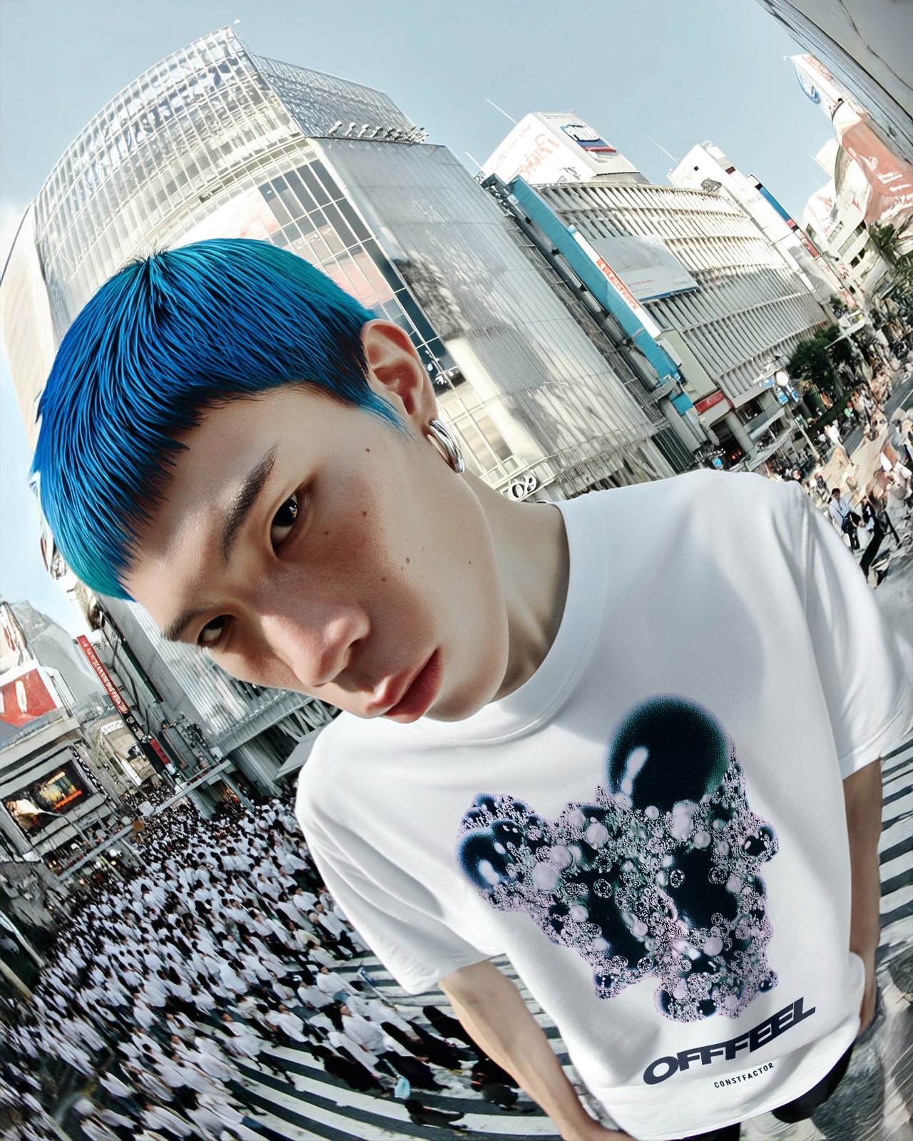 Tシャツ【 OFFFEEL 】(8727184)ホワイト