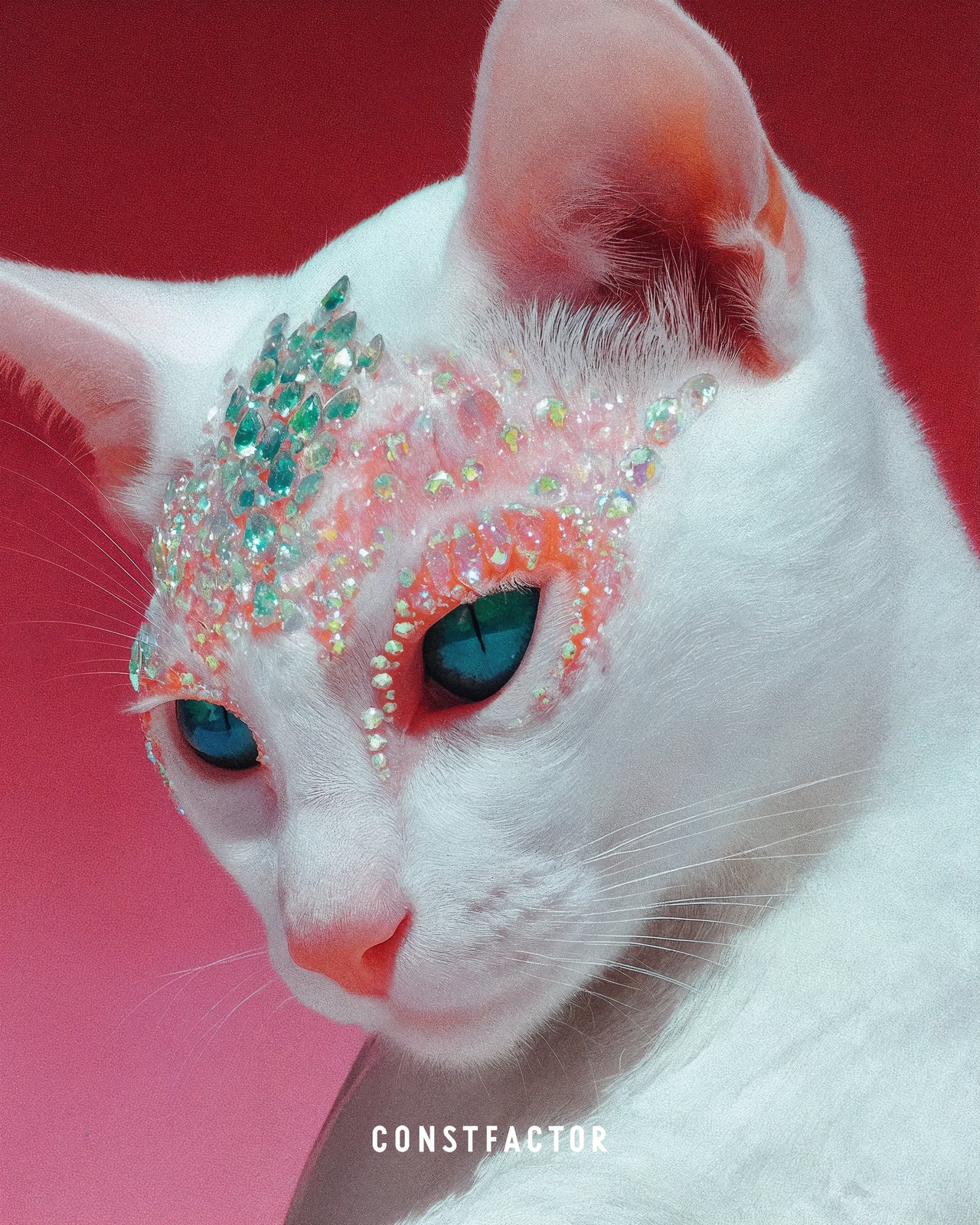 Tシャツ【 MEOWTAVERSE/OPALESCENT WITCH 】(2304031)ブラック