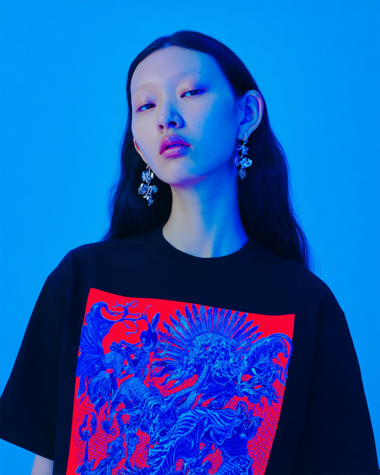 T셔츠【 SPEED LIMIT: ∞ 】(8012372) 블랙