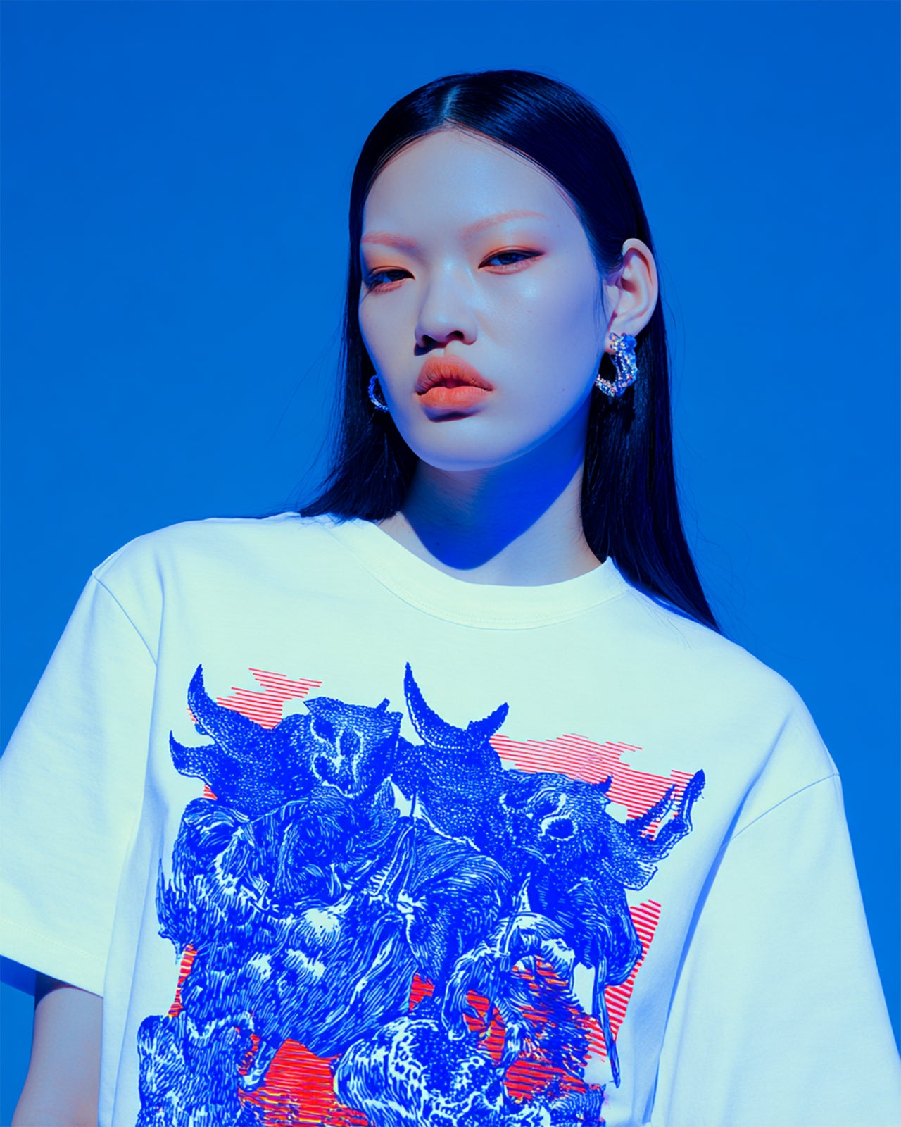 Tシャツ【 BEEF OR BELIEF? 】(8820815)ホワイト