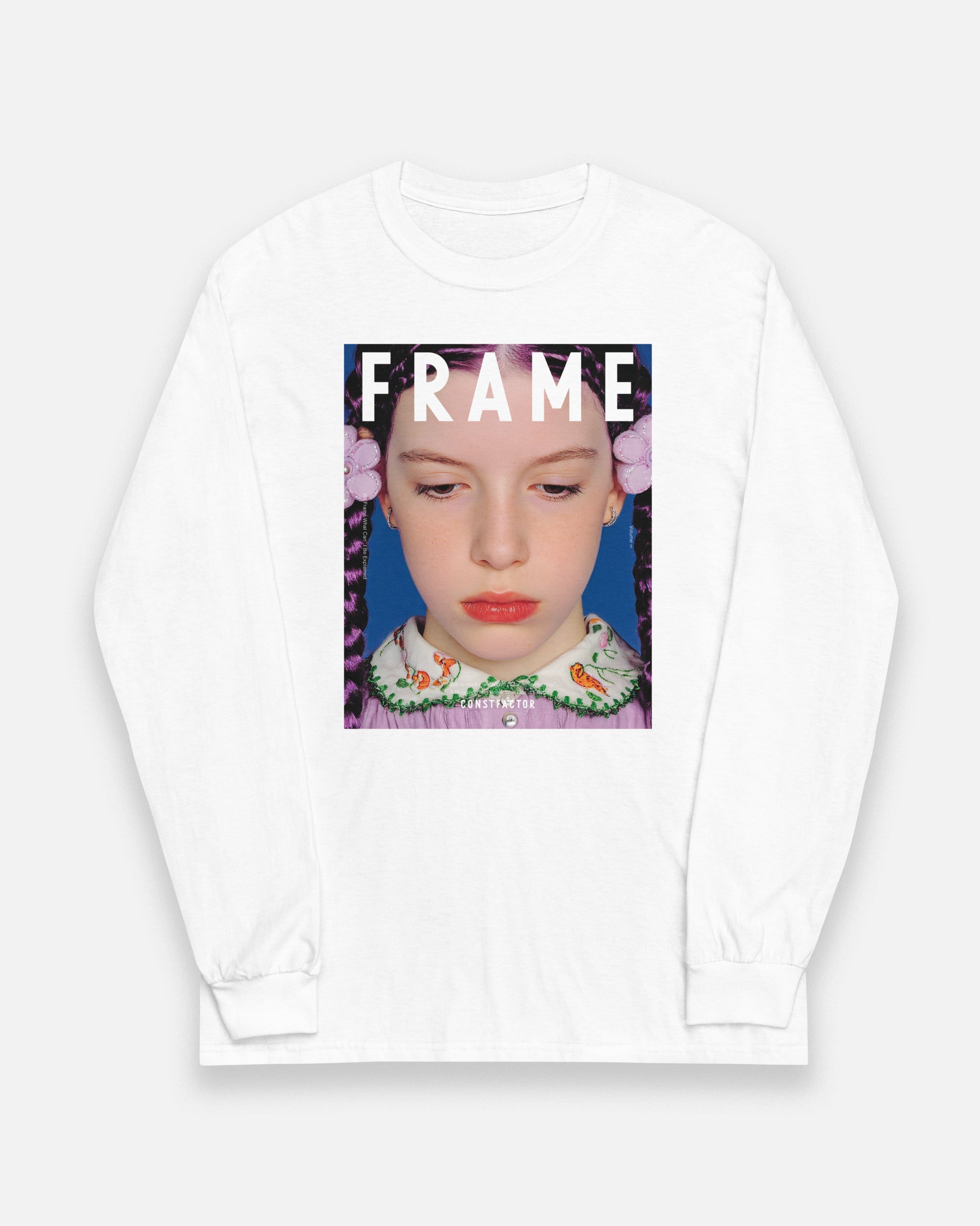 ロングスリーブTシャツ【 FRAME：DOLL SYNDROME 】（1768532）ホワイト