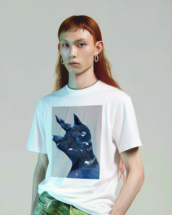 Tシャツ【 FREQUENCY ENTITY 】（9480873）ホワイト
