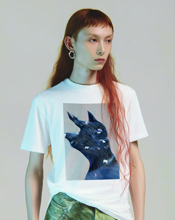 Tシャツ【 FREQUENCY ENTITY 】（9480873）ホワイト