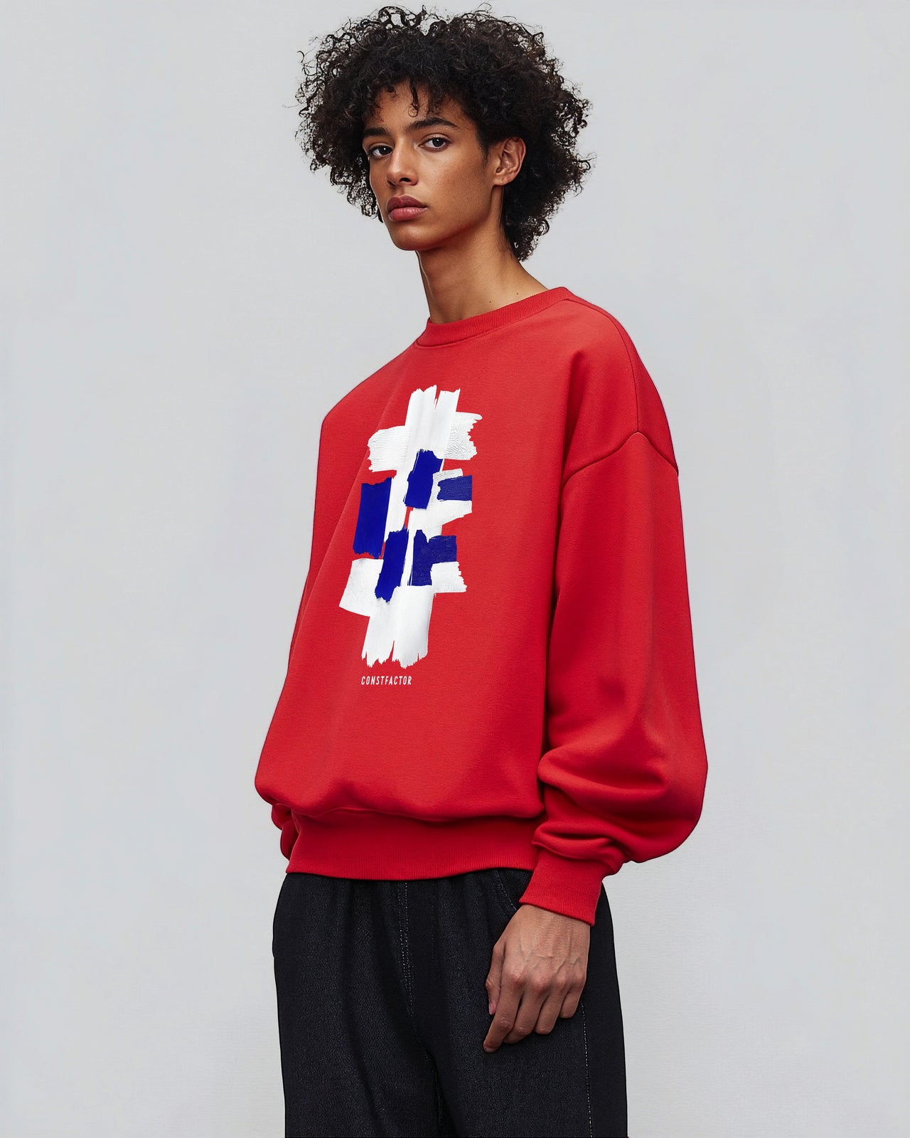 Sweatshirt [Blueprints] (3586818) Red