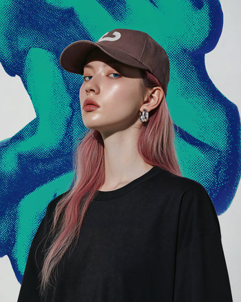 Cap [Logo] (3983501) Dark Brown/Khaki/Black