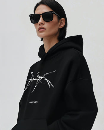 Sweatshirt hoodie [Fissurelight] (5021200) Black