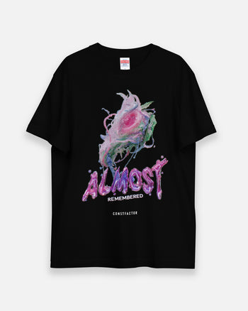 Tシャツ【 ALMOST REMEMBERED 】（8613112）ブラック