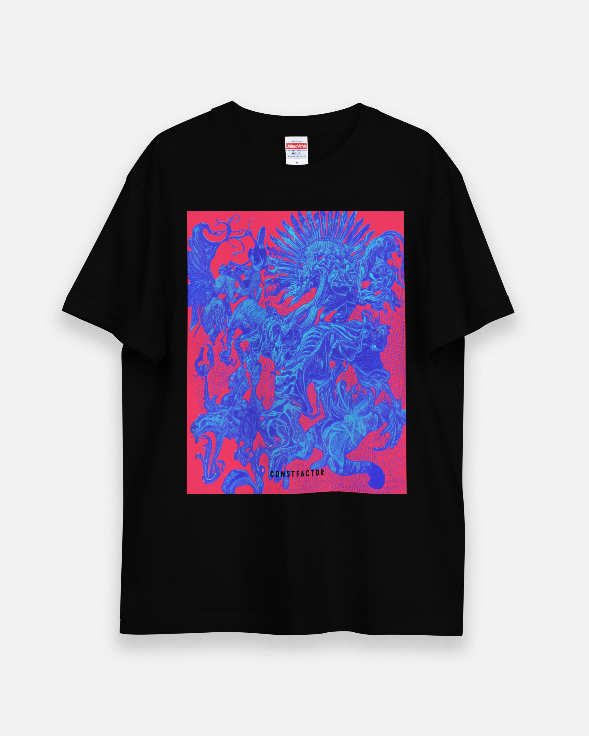 Tシャツ【 SPEED LIMIT: ∞ 】（8012372）ブラック - CONSTFACTOR
