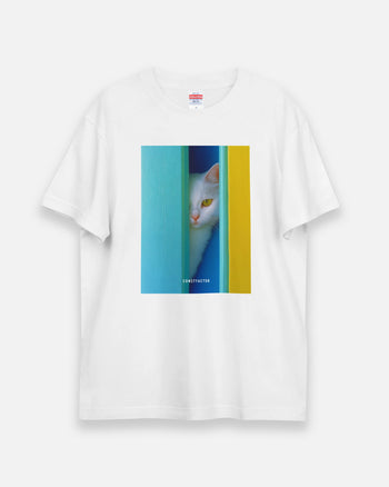 T-shirt [White Kitten] (7568046) White