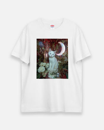 T셔츠【MEOWTAVERSE／MOONED AGAIN】(6686901) 화이트
