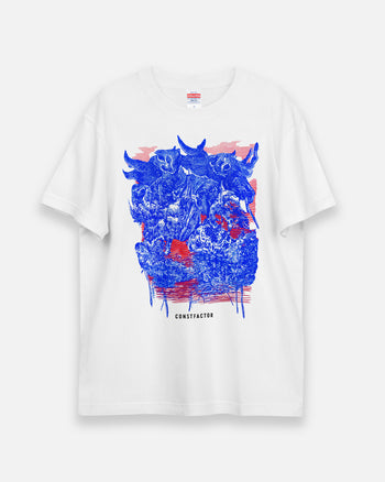 T-shirt "BEEF OR BELIEF?" (8820815) White