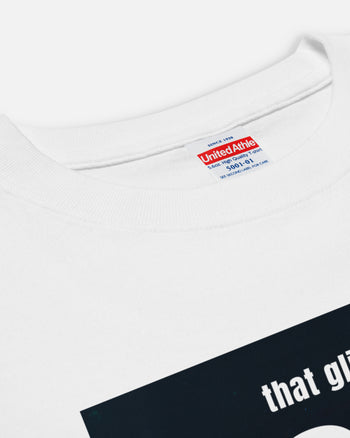 Tシャツ【 LOVE THAT GLITCHES 】（2150755）ホワイト