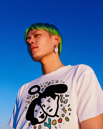 T-shirt [BUGSY LOVERS] (2281417) White