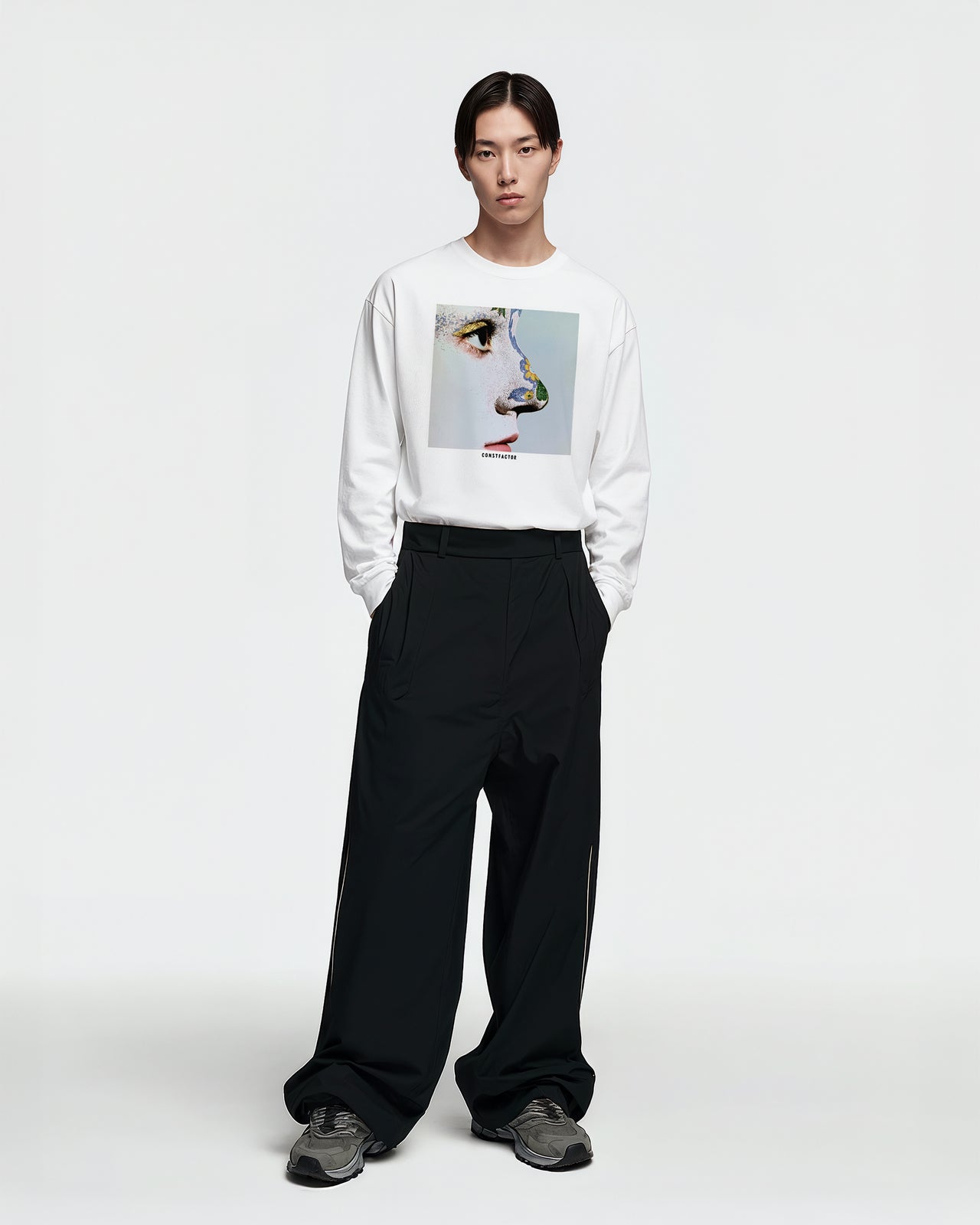 Long-sleeved T-shirt [SCENT OF OPINION] (8723564) White