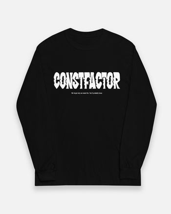 ロングスリーブTシャツ【 Logo 】（1116023）ブラック