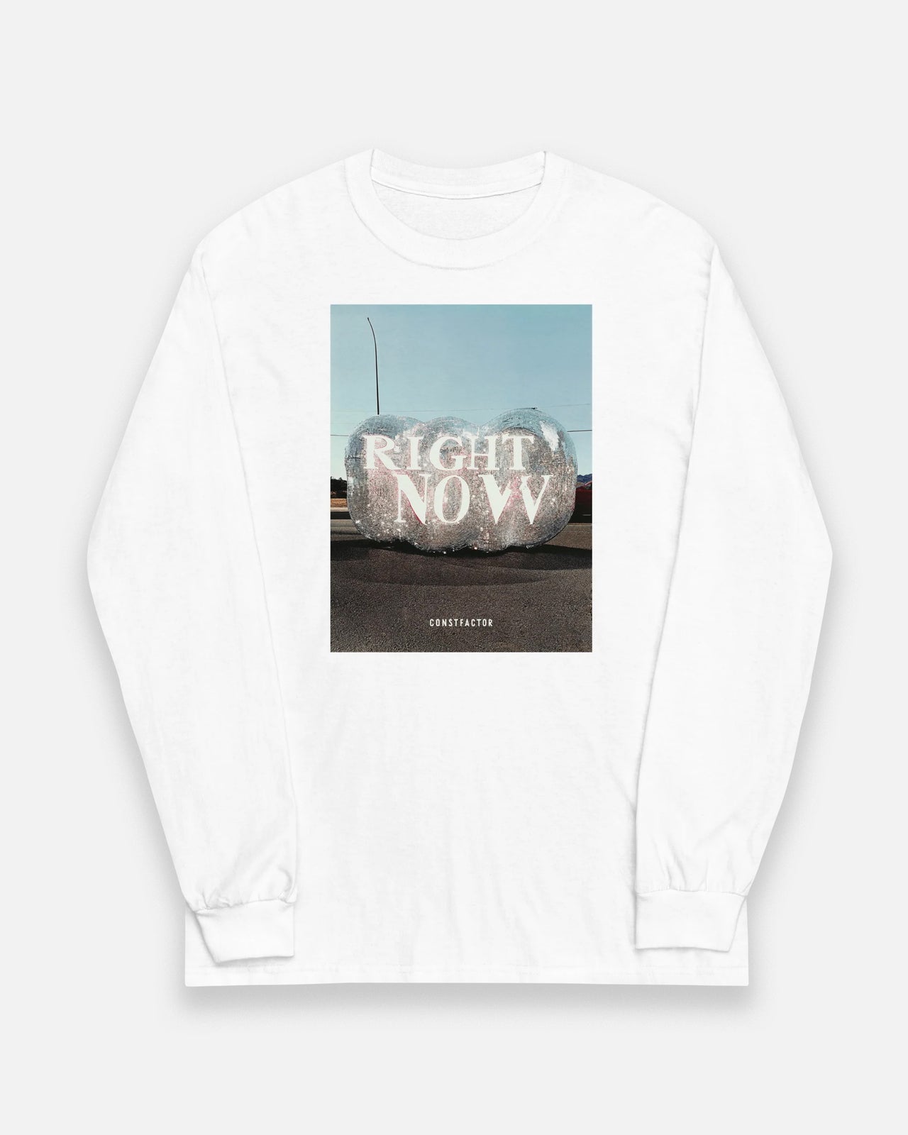 Long Sleeve T-Shirt [Right Now] (8042610) White