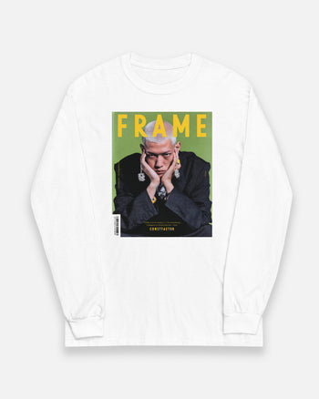 Long-sleeved T-shirt [FRAME: INFLUENCER'S APOCALYPSE] (3850744) White